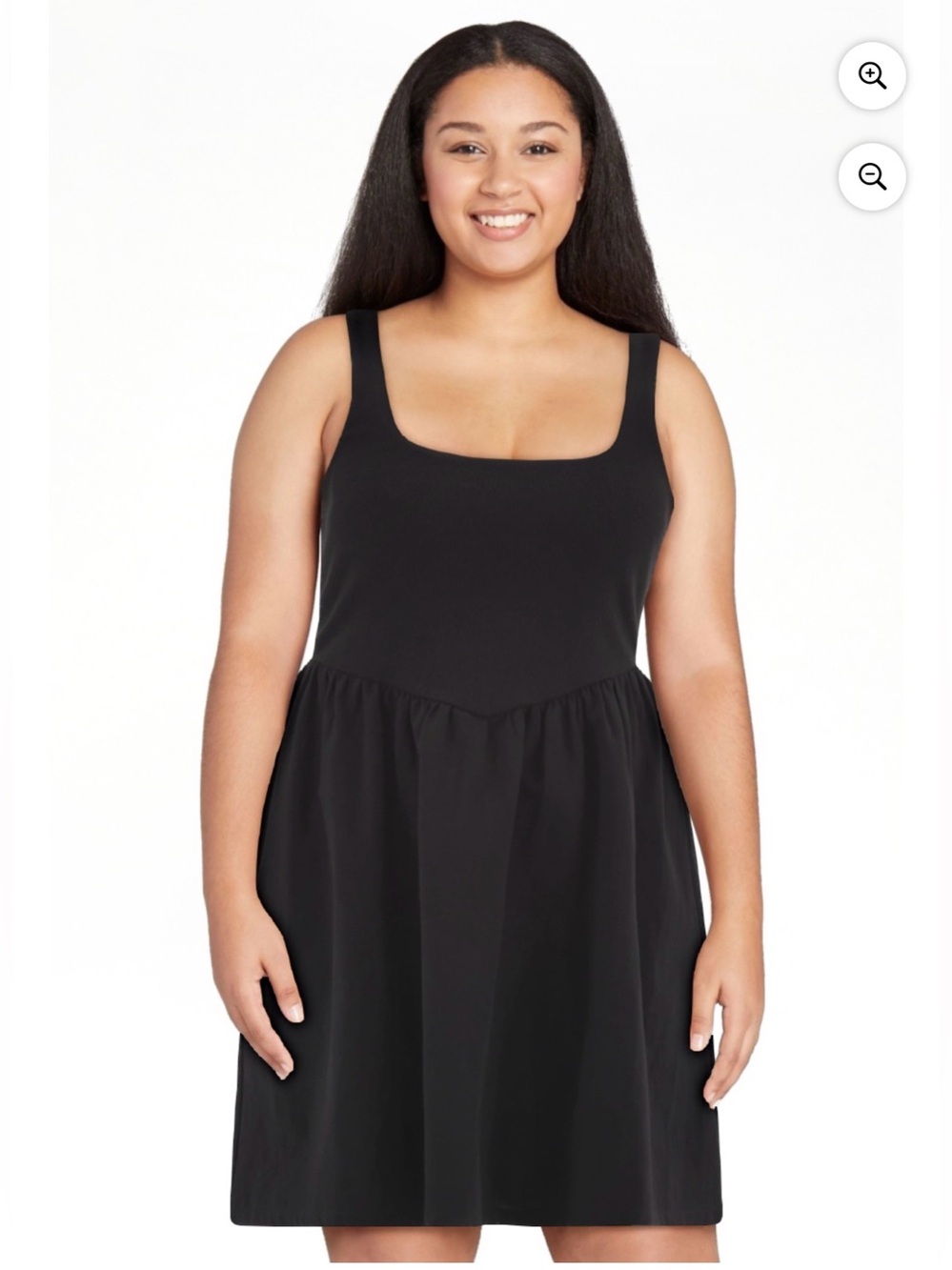 No Boundaries V Waist Mini Tank Dress